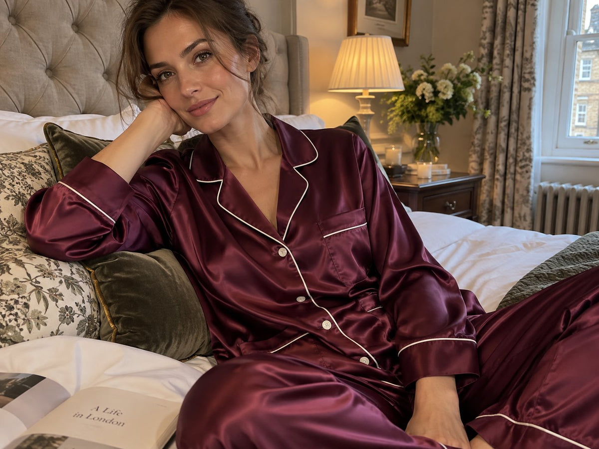 Silk Nightwear UK Guide: How to Choose Luxury Silk Pyjamas