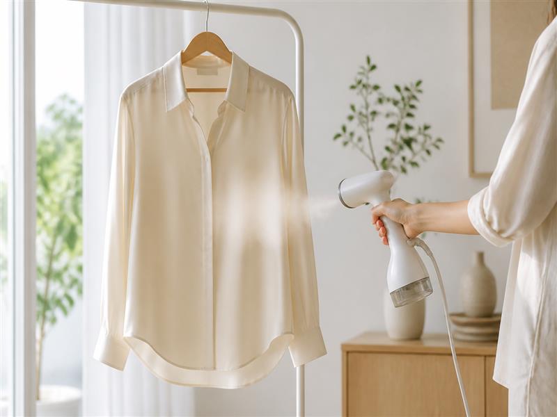 How to Stop Static Cling on Silk Dresses and Skirts