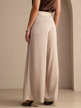 [Tan] SilkSilky-UK Women's Pants 002