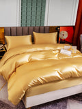 SilkSilky UK 25Momme Pure Silk Bedding Set Champagne 005