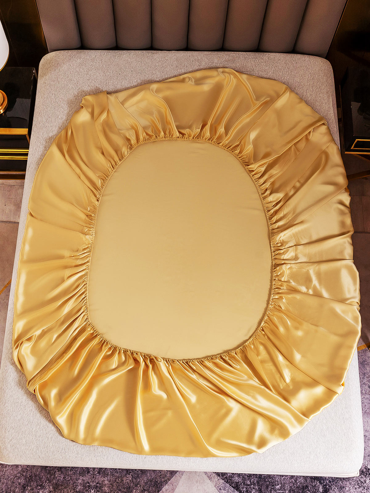 [Champagne] SilkSilky-UK 25Momme Pure Silk Bedding Set 003