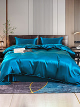 [Teal] SilkSilky-UK 22Momme Bed Linen Set 001