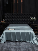 [Grayish Blue] SilkSilky-UK Duvet Covers 002