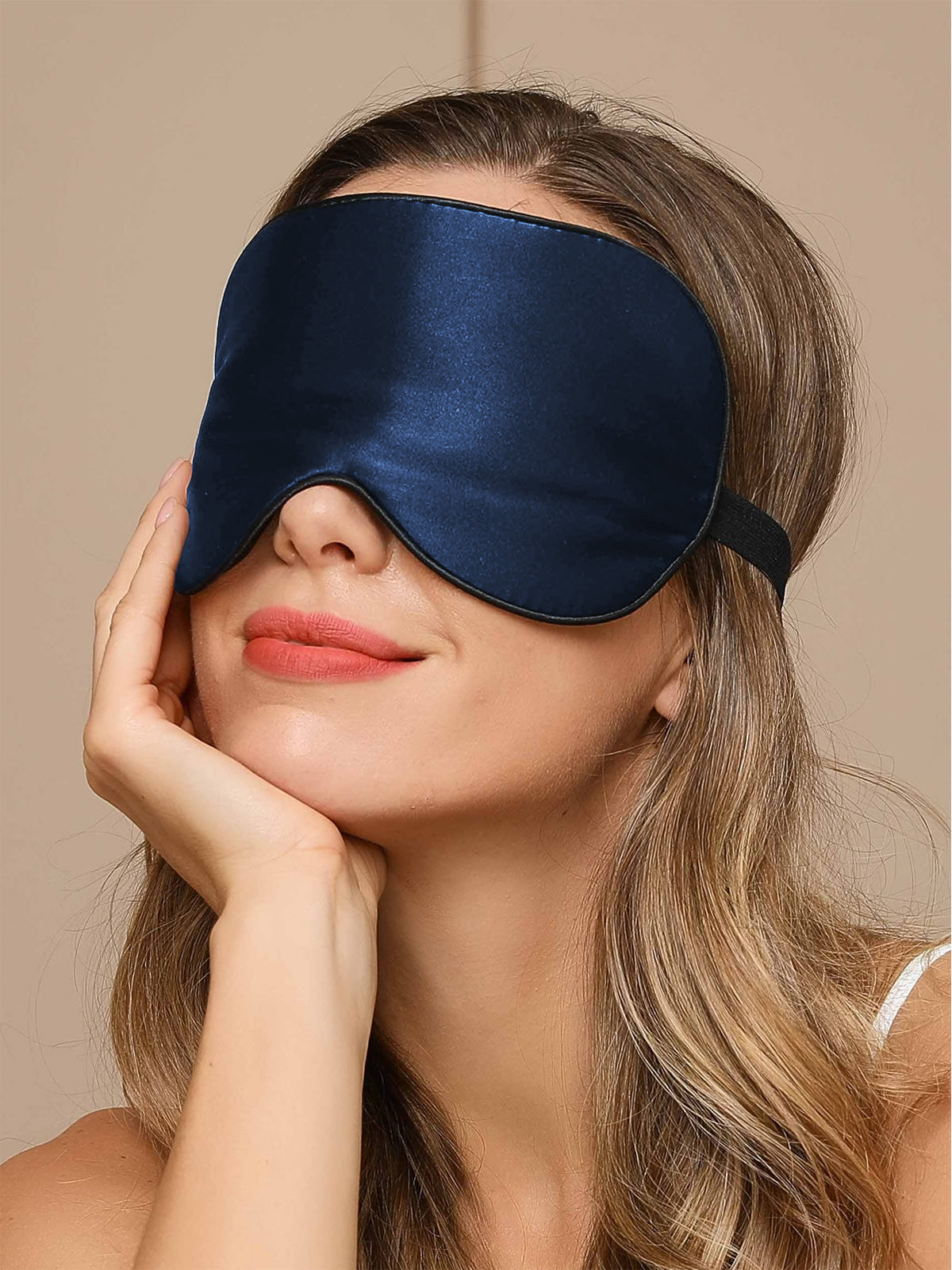 Pure Silk Elastic Band Sleep Eye Mask