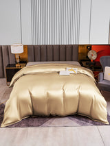 [Beige] SilkSilky-UK 22Momme Duvet Covers 001