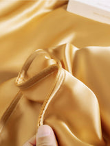 [Champagne] SilkSilky-UK 22Momme Pure Silk Bedding Set 006,
