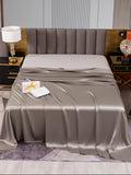 SilkSilky UK 22Momme Pure Silk Sheet Gray 001