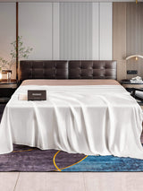 [White] SilkSilky-UK 22Momme Sheet 001