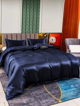[Dark Blue] SilkSilky-UK 25Momme Bed Linen Set 004