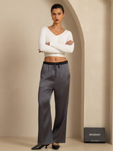 [Dark Gray] SilkSilky-UK Womens Pants 006