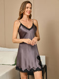 SilkSilky-UK-Pure-Silk-Sleeveless-V-Neck-Nightdress-Purple-Gray-005