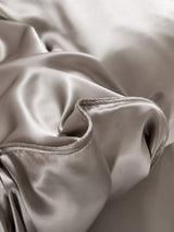 [Gray] SilkSilky-UK 22Momme Pure Silk Bedding Set 006,