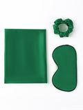 SilkSilky UK 19Momme Pure Silk Pillowcase Set DarkGreen 003