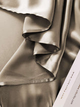 [Khaki] SilkSilky-UK 19Momme Bed Linen Set 006