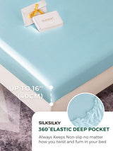 [Light Blue] SilkSilky-UK 19Momme Sheet 004
