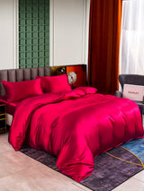 [Wine] SilkSilky-UK 25Momme Bed Linen Set 006