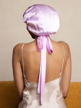 [Lavender] SilkSilky-UK Sleep Cap 005