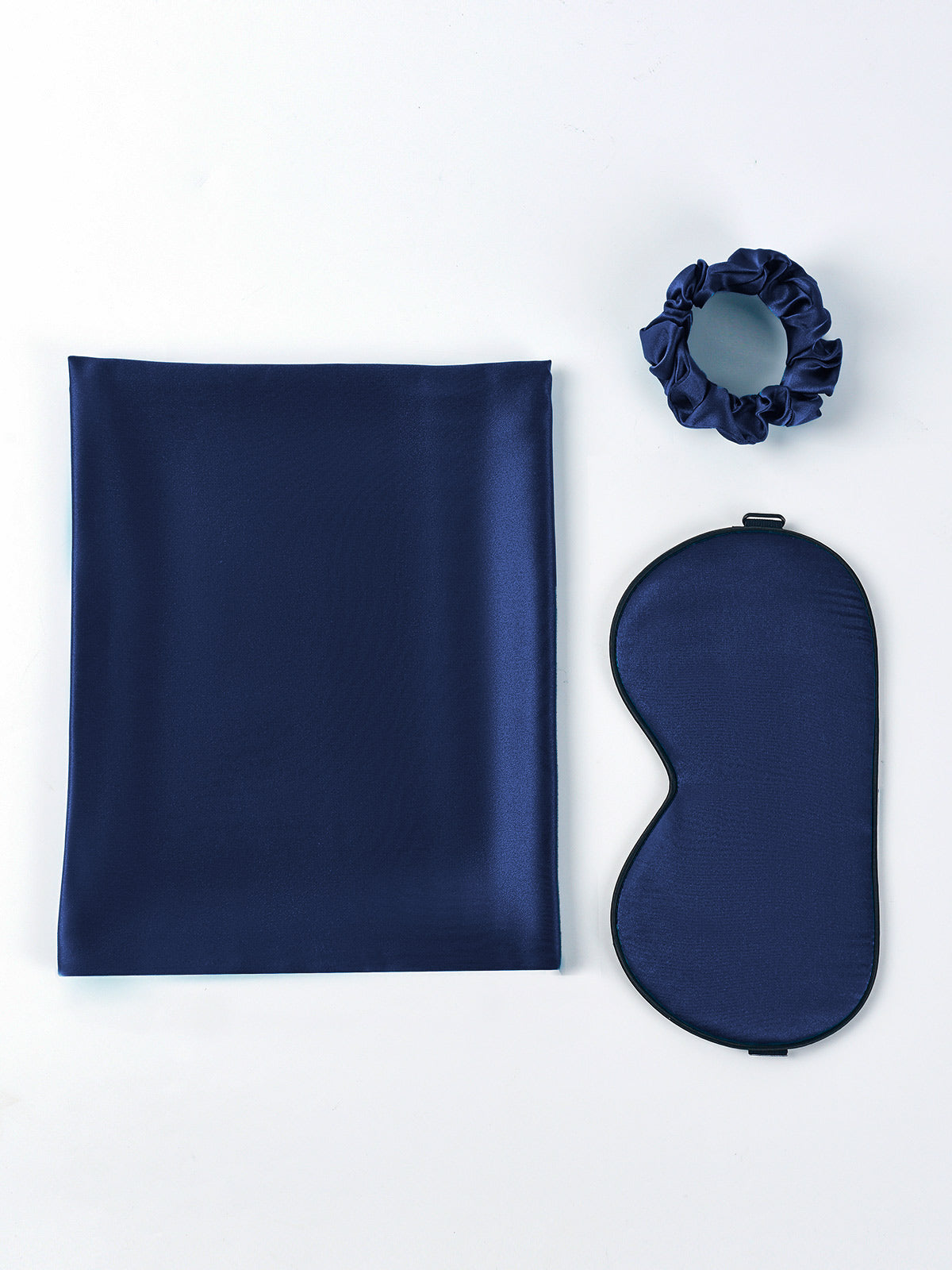 SilkSilky UK 19Momme Pure Silk Pillowcase Set DarkBlue 005