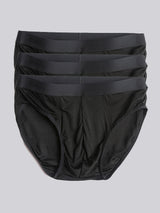 [Black] SilkSilky-UK 100% Silk Jersey Men's Underwear 006