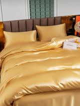 [Champagne] SilkSilky-UK 25Momme Pure Silk Bedding Set 003
