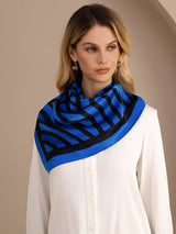 [Blue Arcs] SilkSilky-UK Scarf 003