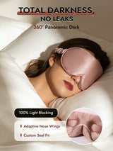 [Pale Mauve] SilkSilky-UK 22Momme Sleep Mask 002