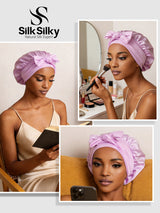 [Lavender] SilkSilky-UK Sleep Cap 005