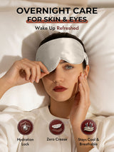 [Light Gray] SilkSilky-UK Sleep Mask 007