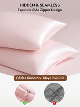 [Pink] SilkSilky-UK 30Momme Pillowcase 006