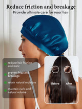 [Teal] SilkSilky-UK Sleep Cap 004