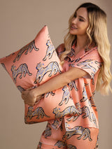 [Pink Cat] SilkSilky-UK Pillowcase 002