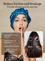 [Teal] SilkSilky-UK Sleep Cap 003