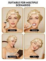 [Champagne] SilkSilky-UK Sleep Cap 006