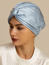 [Steel Blue] SilkSilky-UK Sleep Cap 007