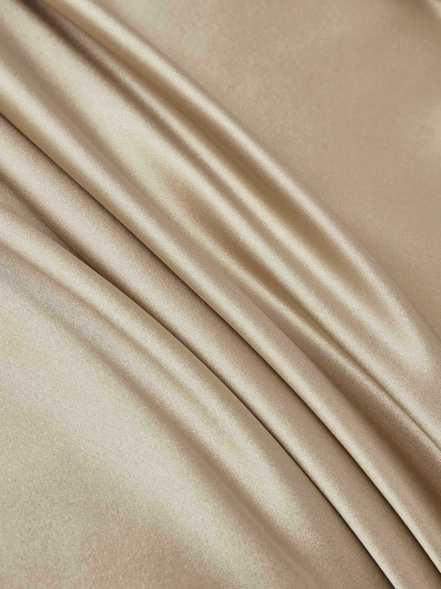 [Beige+Khaki] SilkSilky-UK 19Momme Pure Silk Bedding Set 002,