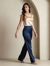 [Champagne] SilkSilky-UK Sleeveless Round Neck Camisole 007