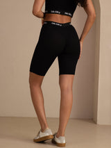 [Black] SilkSilky-UK Womens Shorts 002