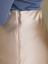 [Beige] SilkSilky-UK Skirt 005