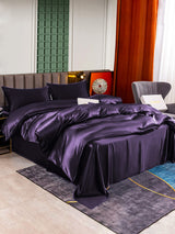 [Deep Purple] SilkSilky-UK 22Momme Bed Linen Set 002
