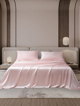 [Pink] SilkSilky-UK 22Momme Bed Linen Set 001