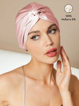 [Pink] SilkSilky-UK Sleep Cap 001