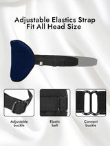[Dark Blue] SilkSilky-UK Sleep Mask 004