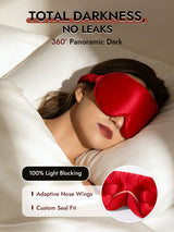 [Wine] SilkSilky-UK 22Momme Sleep Mask 002