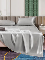 [Silver] SilkSilky-UK 25Momme Bed Linen Set 006
