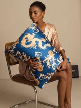 [Navy Dragon] SilkSilky-UK Pillowcase 005