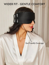 [Black] SilkSilky-UK Sleep Mask 005