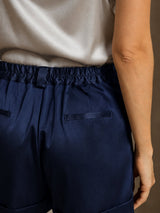 [Dark Blue] SilkSilky-UK Women's Shorts 005