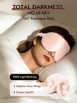 [Pink] SilkSilky-UK Sleep Mask 002