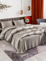 [Gray] SilkSilky-UK 19Momme Bed Linen Set 003