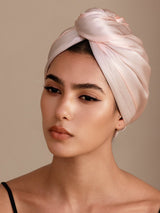 [Light Pink] SilkSilky-UK Hair Towel Wrap 004